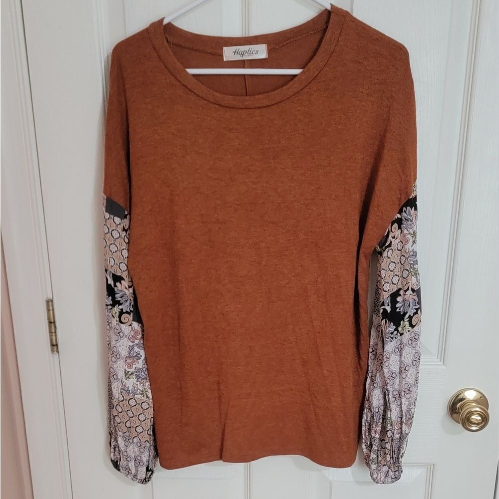 Haptics Boutique Brand Long Sleeve Top